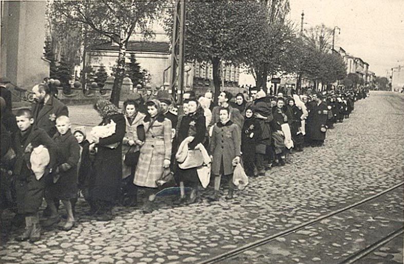 deportation from Pabianice to Lodz ghetto - lost auction 